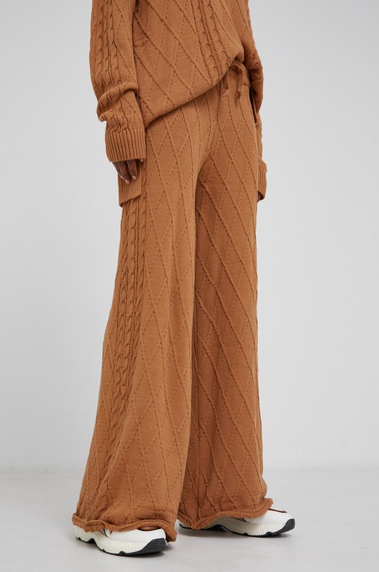 Answear Lab Komplet z domieszką wełny brązowy 3329.AJ