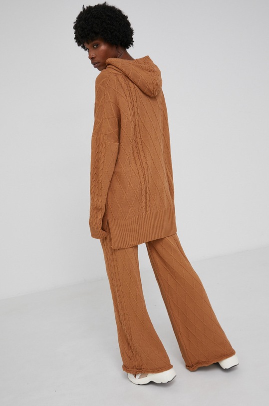 Answear Lab Komplet z domieszką wełny 3329.AJ brązowy