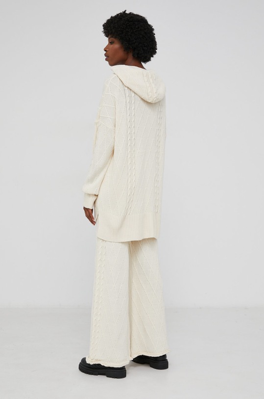 Odzież Answear Lab Komplet z domieszką wełny 3329.1.AJ beżowy