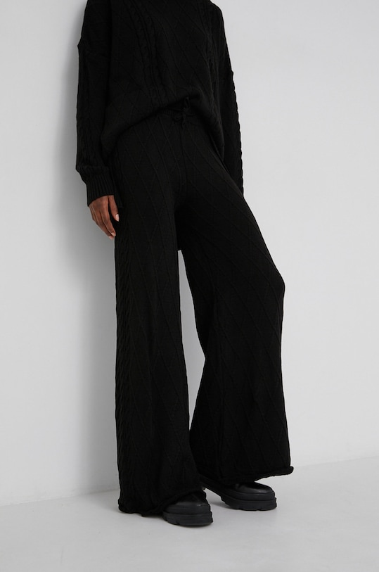 Odzież Answear Lab Komplet z domieszką wełny 3329.2.AJ czarny