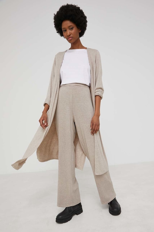 Answear Lab komplet z wełną 4462.3.8729.1KR beżowy WW22