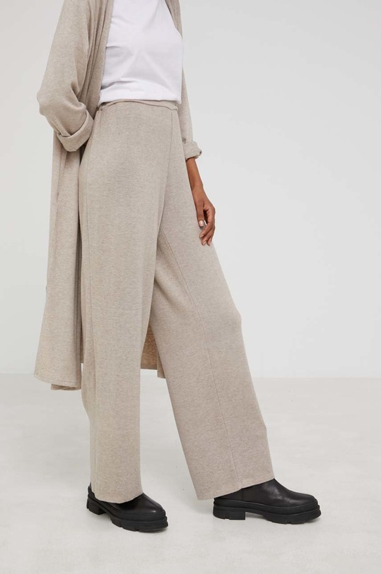 Answear Lab komplet z wełną beżowy 4462.3.8729.1KR