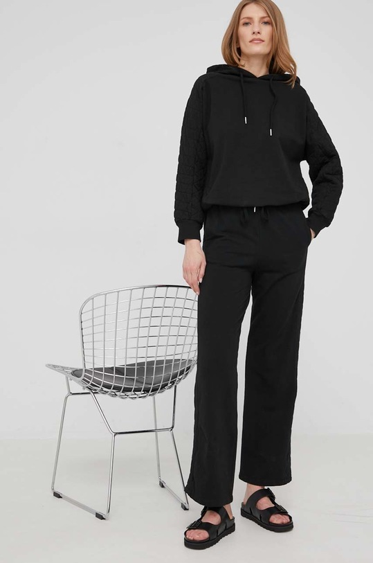 Answear Lab dres bawełniany bawełna czarny 04388.DB