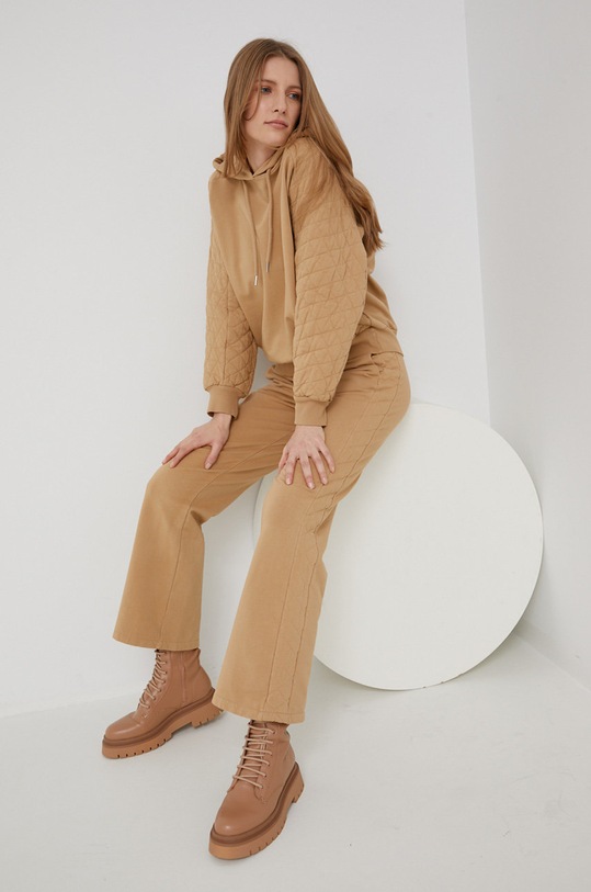 Спортивный костюм Answear Lab трикотаж коричневый 04388.2.DB