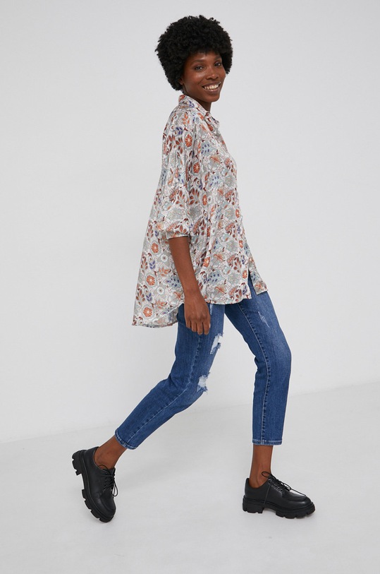 Πουκάμισο Answear.LAB casual πολύχρωμο 31908.AJ