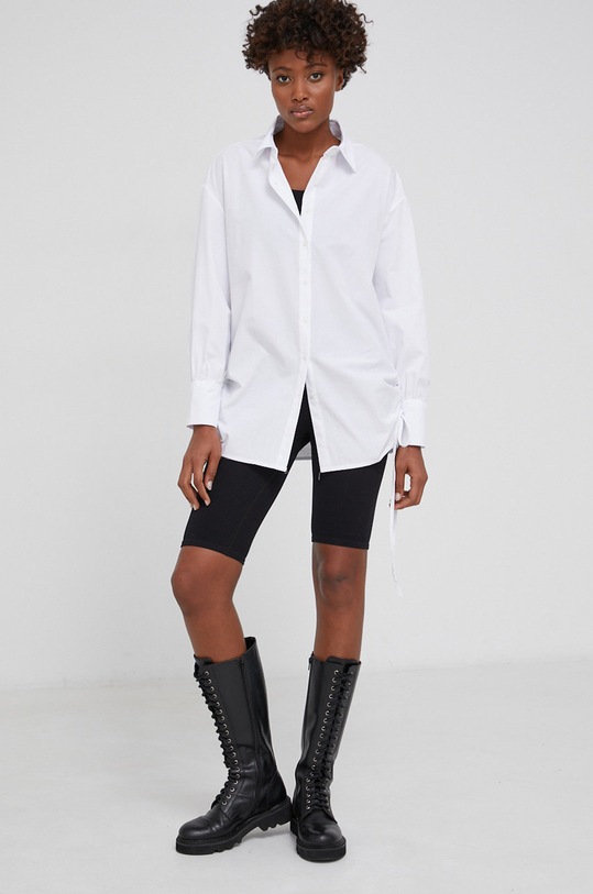 Odzież Answear Lab Koszula bawełniana 2005.MB biały