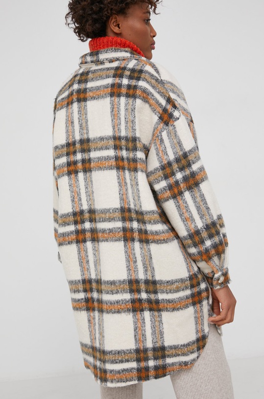 Oblečenie Vlnená košeľa Answear.LAB 4468.AJ béžová