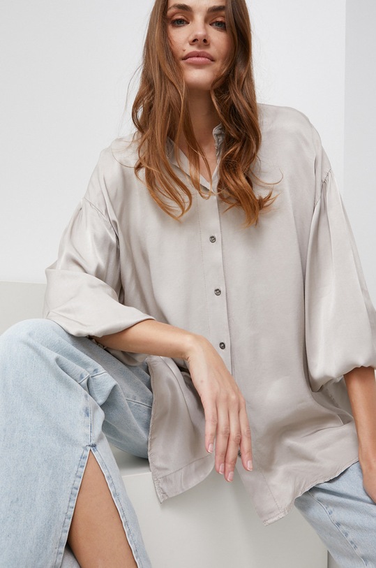 Answear Lab Koszula 713.1.AJ beżowy