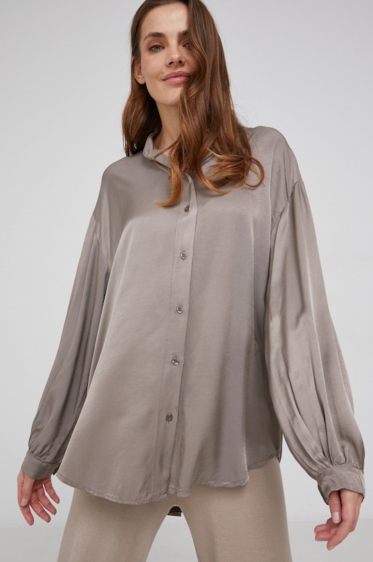 Answear Lab Koszula casual beżowy 713.2.AJ