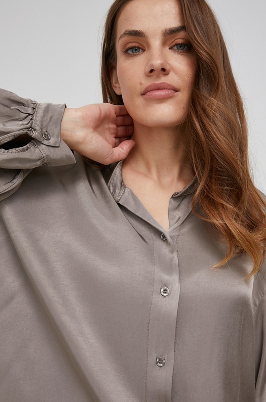 Answear Lab Koszula beżowy 713.2.AJ