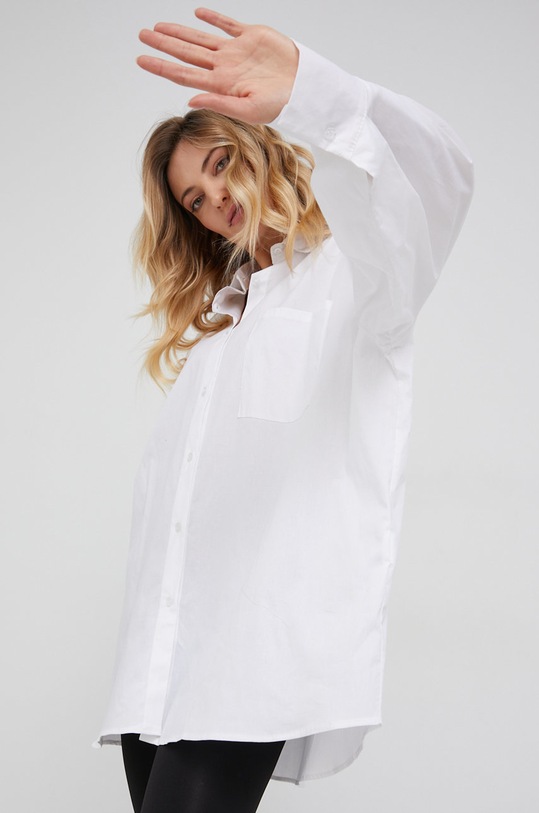 Answear Lab Koszula bawełniana biały 18003.KR