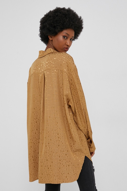 Košeľa Answear.LAB hnedá 2186.1.MB