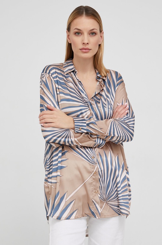 Košeľa Answear.LAB 21929.MB béžová