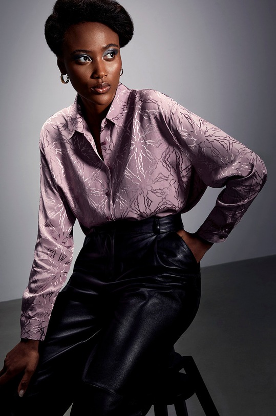 Answear Lab Koszula klasyczny fioletowy 31913.MB