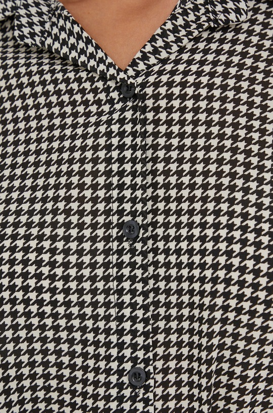 Košeľa Answear.LAB 7216.1KR čierna WW22