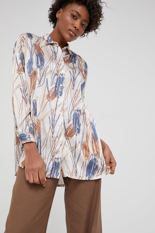 Košeľa Answear.LAB béžová 31928.DA