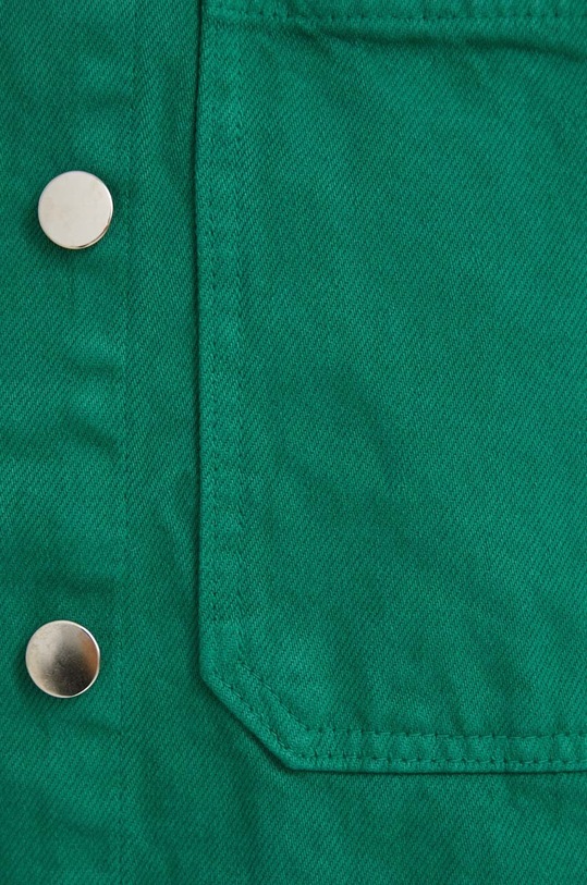 Džínová bunda Answear.LAB 9108.1.DA zelená WW22