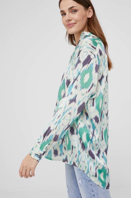 Сорочка Answear Lab візерунок зелений 32148.K