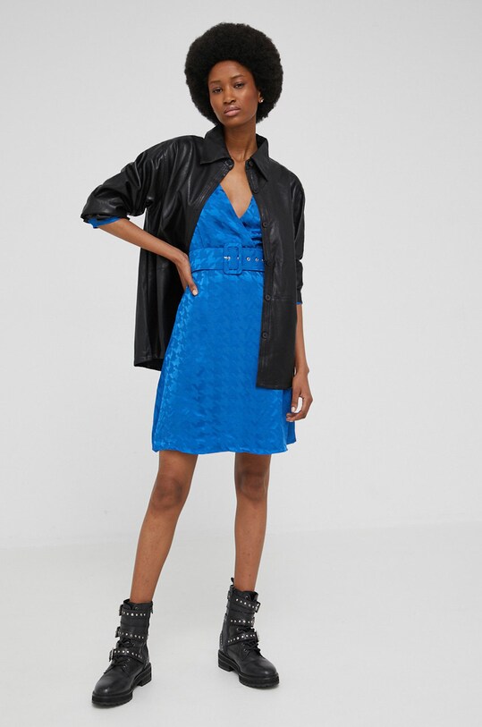 Рубашка Answear.LAB casual чёрный 4519.DA