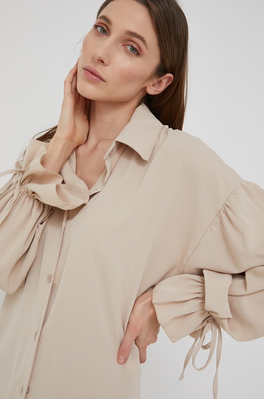 Košeľa Answear.LAB relaxed béžová 99059.2K