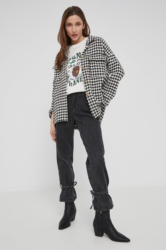 Košile Answear.LAB 6133.K černá WZ21