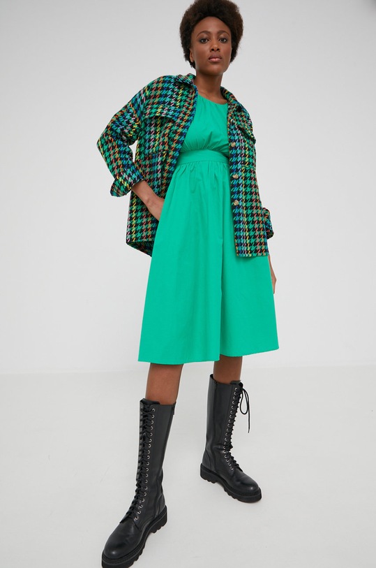 Košeľa Answear.LAB relaxed zelená 6133.1K