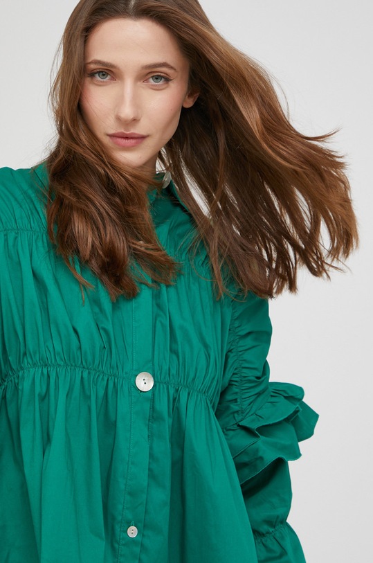 Košile Answear.LAB A4090.1K zelená