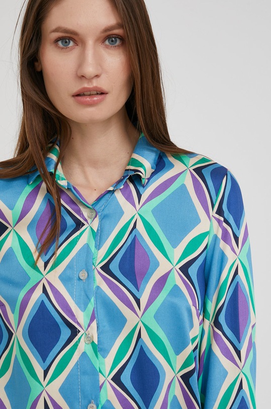 Answear Lab koszula niebieski 55021RV6K.AA