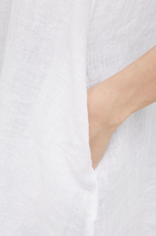 Answear Lab koszula lniana 3679.1.JS biały