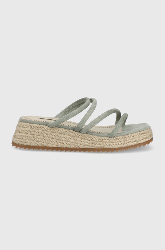 Answear Lab papuci platformă turcoaz M2397.2K