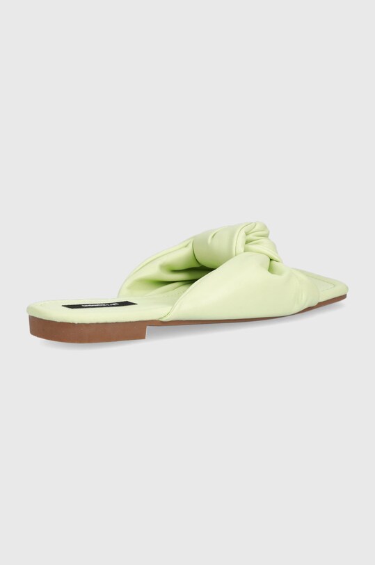 Pantofle Answear.LAB HY2T6.77X.AA zelená WW22