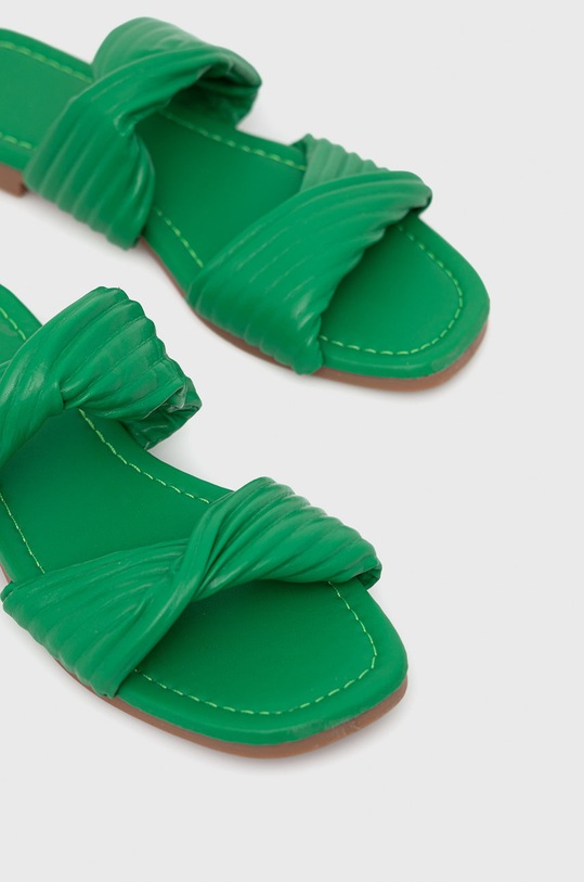 Pantofle Answear.LAB HY2T7.AA zelená WW22