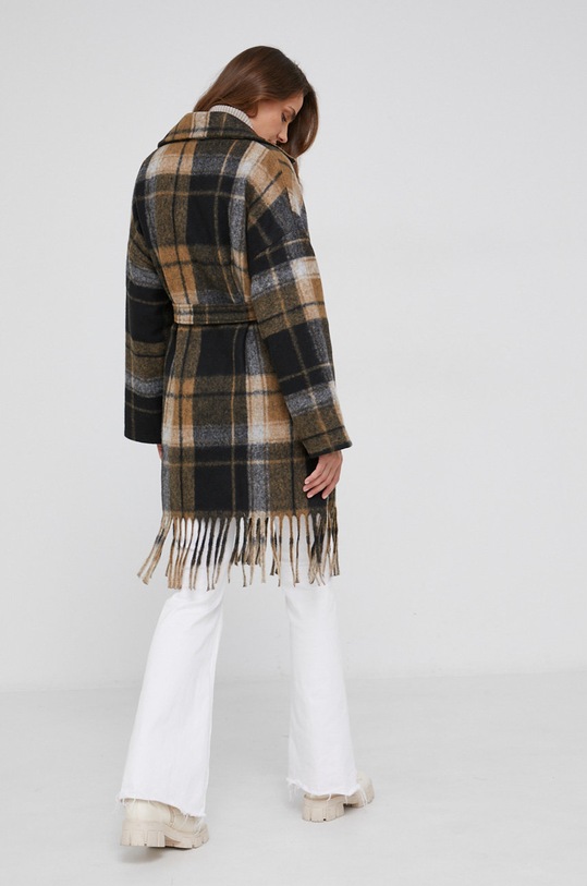 Odzież Answear Lab Płaszcz wełniany 80730.KR czarny