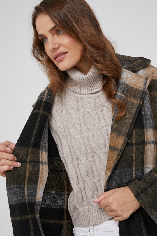 Answear Lab Płaszcz wełniany 80730.KR