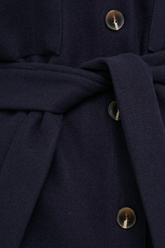 Kabát s vlnou Answear.LAB 1180.1.AJ námořnická modř