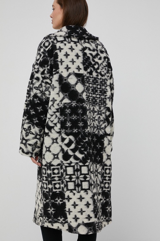 Odzież Answear Lab płaszcz wełniany 9954.KR czarny