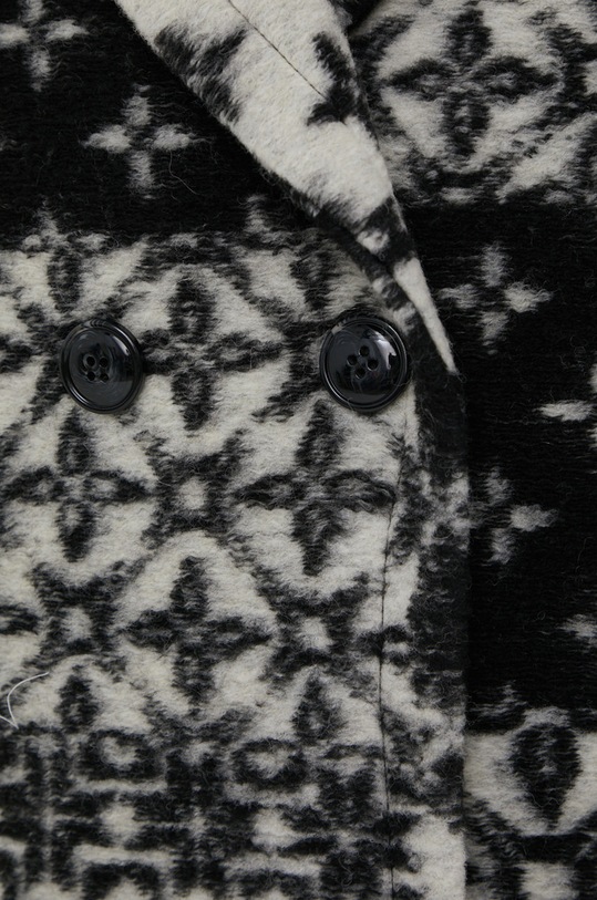 Answear Lab płaszcz wełniany 9954.KR czarny