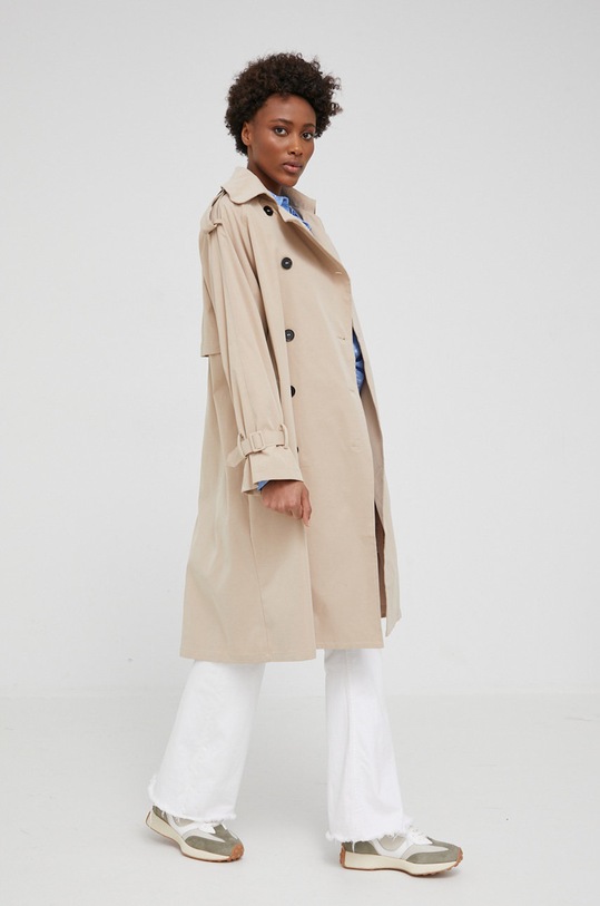 Trench kabát Answear.LAB béžová 4368.DA