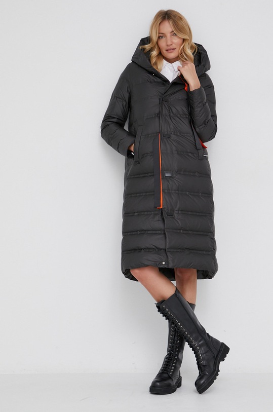 Answear Lab Kurtka puchowa pozostałe czarny 1463.KR