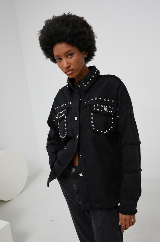 Bunda a mikina Answear.LAB nezateplené černá 2901.1KR