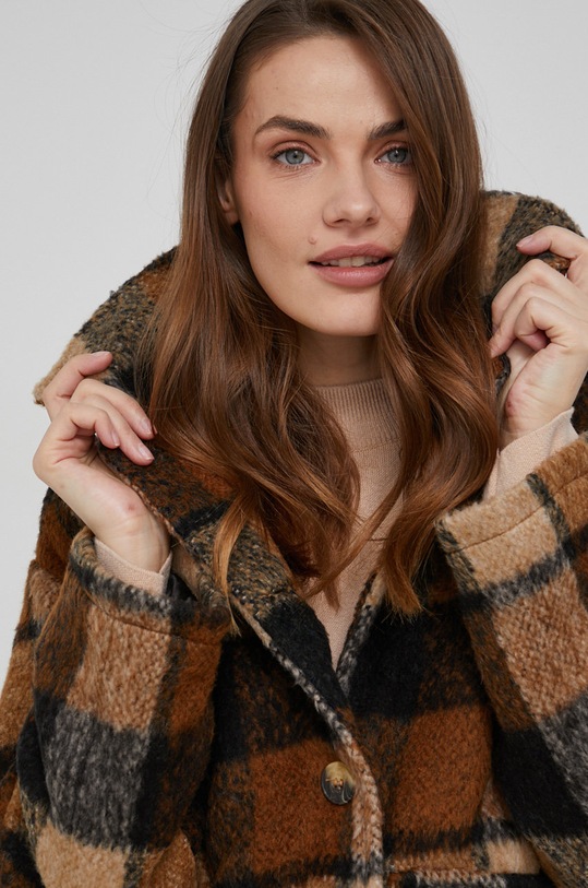 Answear Lab Kurtka bez kaptura beżowy 5374175.DA