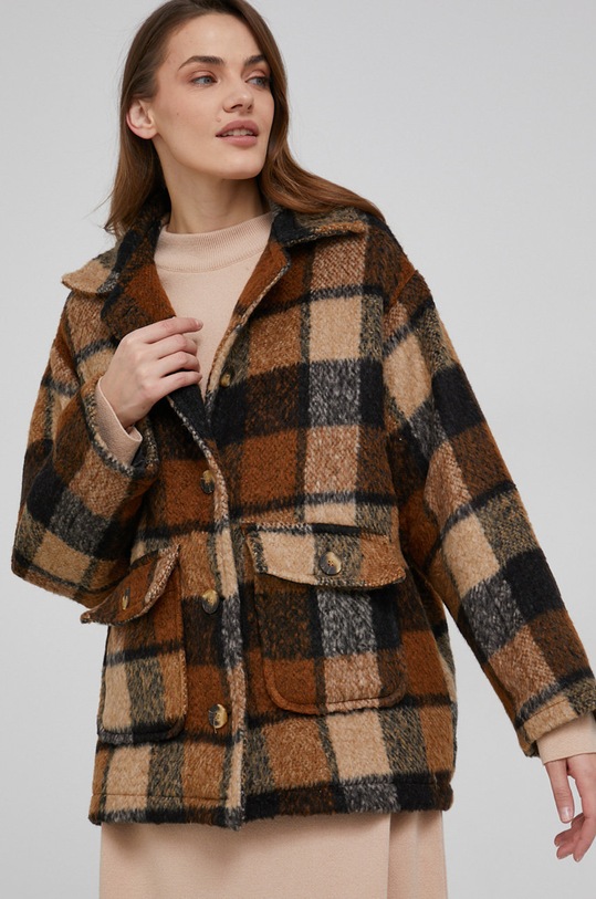 Answear Lab Kurtka beżowy 5374175.DA