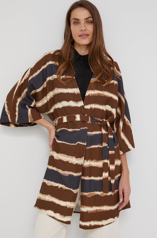 Answear Lab kimono niebieski 18004.1.DB