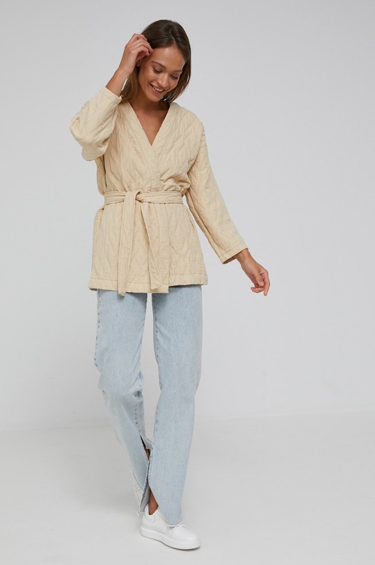 Sako Answear.LAB oversize béžová 160.2.DA