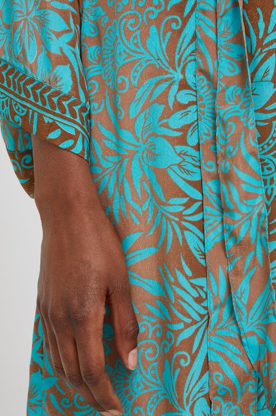 Answear Lab szlafrok z jedwabiem 6870.W