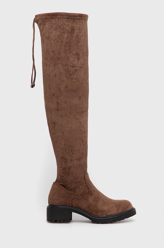 Vysoké čižmy Answear.LAB nezateplené béžová 8998.1KR