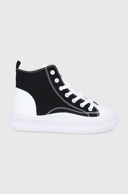 Answear Lab trampki syntetyczny czarny SG133.KR