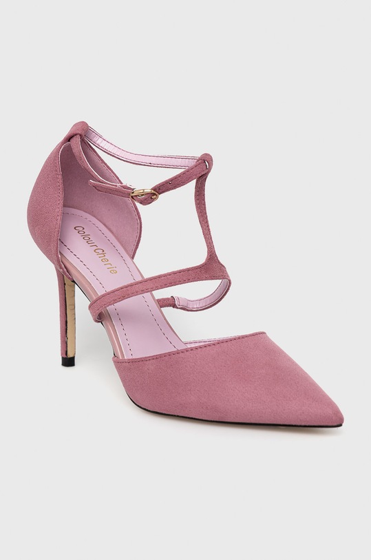 Lodičky Answear.LAB 588.5.DB ružová WW22