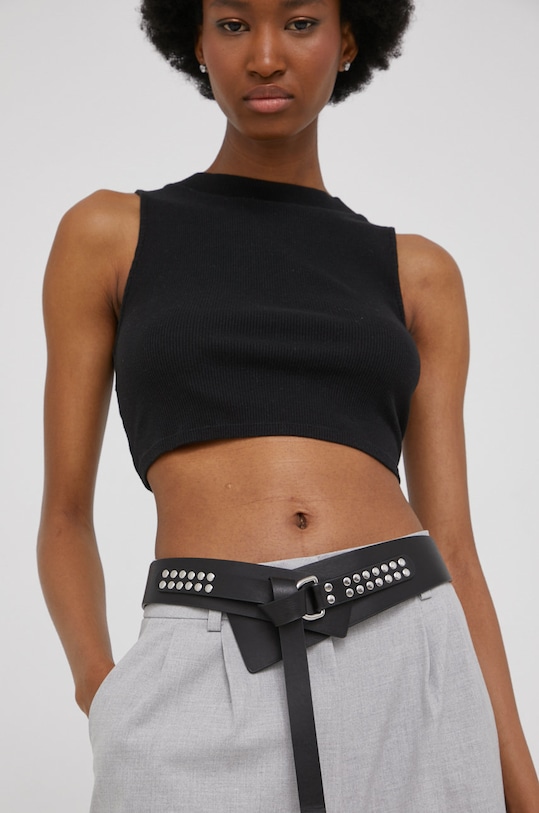 Answear Lab pasek czarny CT7045.W