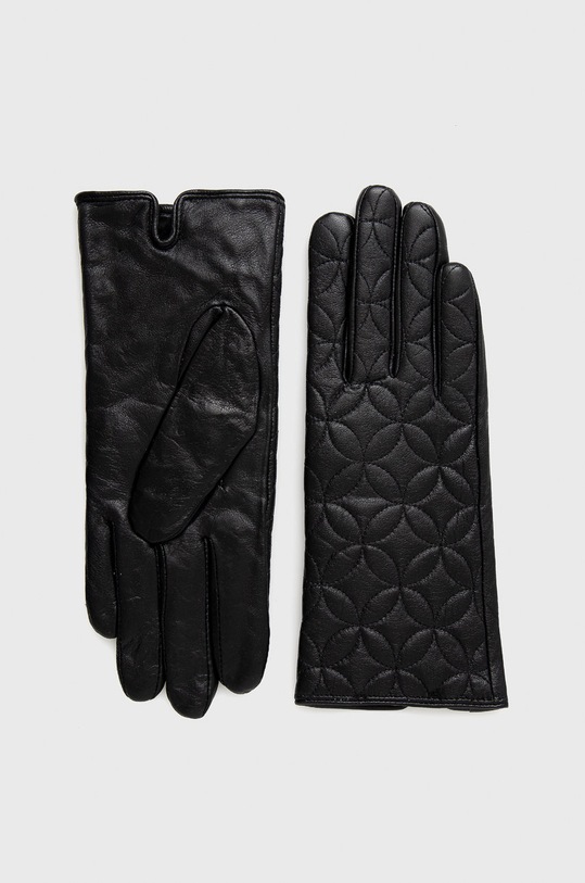 Kožené rukavice Answear.LAB přírodní kůže černá XBEW18.34.1KR